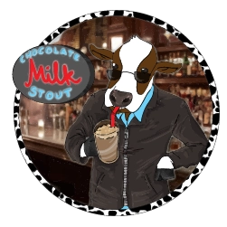 chocolate milk stout logo